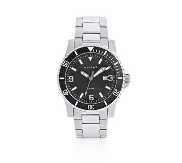 Herrenuhr Ziffernblatt schwarz